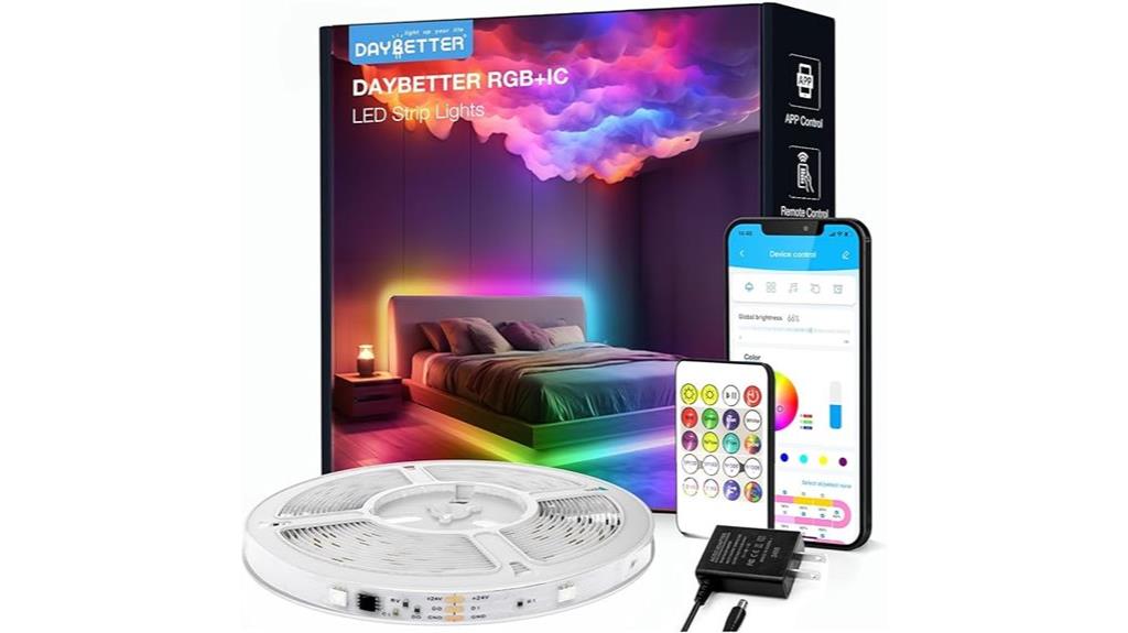 smart rgb bedroom lighting
