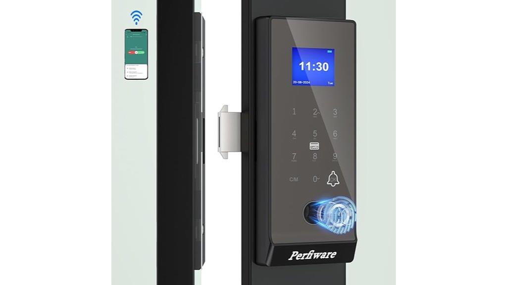 smart sliding door lock