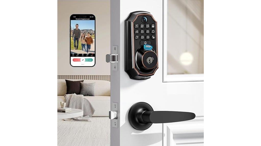 smart wifi lock camera