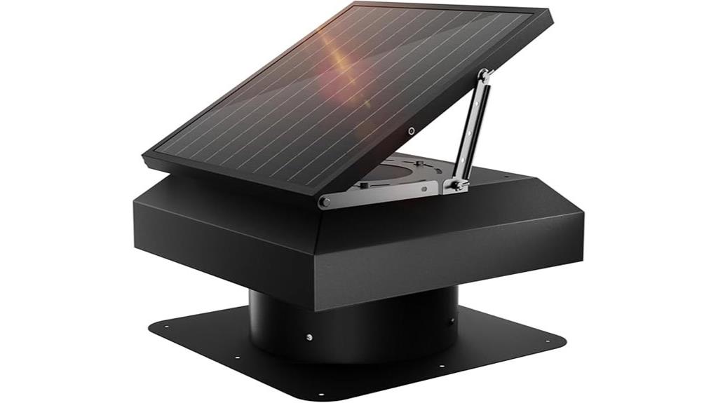 solar powered attic ventilation