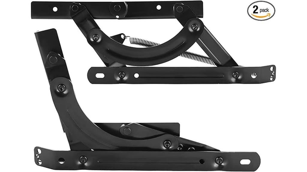 spring loaded futon hinge