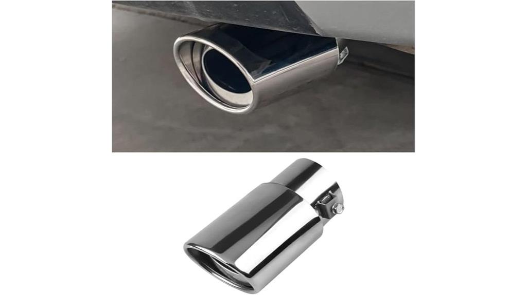 stainless steel exhaust tip