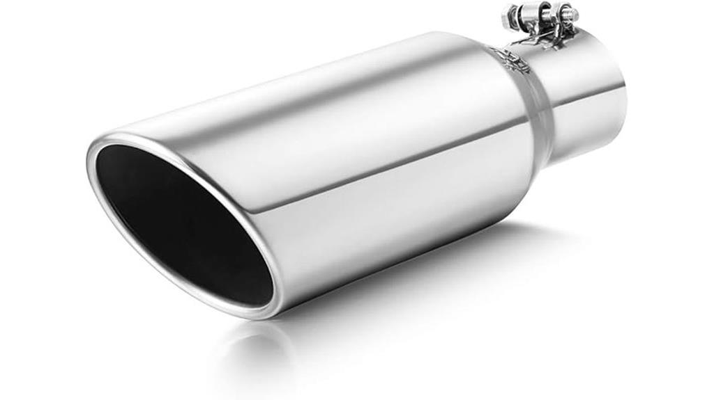 stainless steel exhaust tip