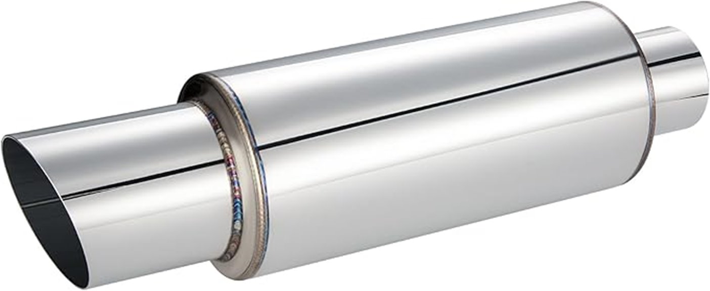 stainless steel exhaust tip