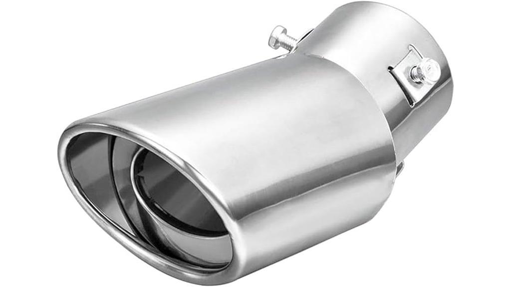 stainless steel exhaust tip