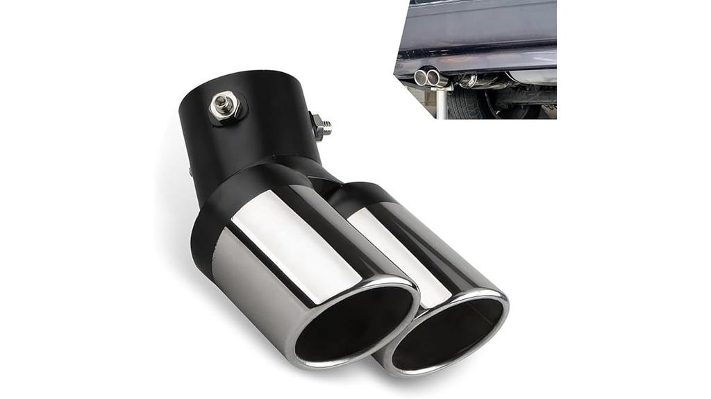 stainless steel exhaust tips