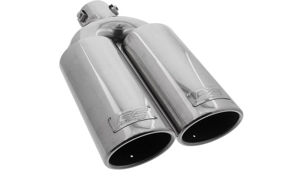 stainless steel oval exhaust