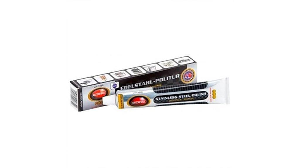 stainless steel polish tube