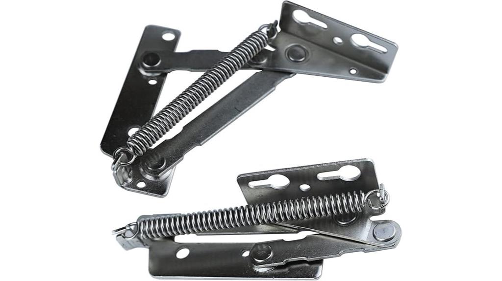 steel bench seat hinges