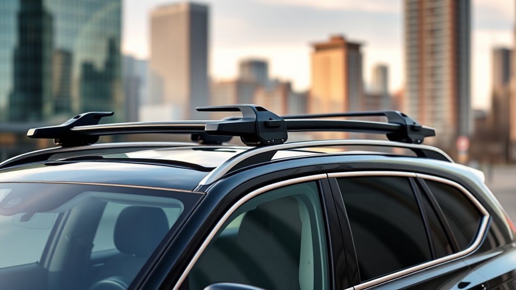 stylish low profile crossbars