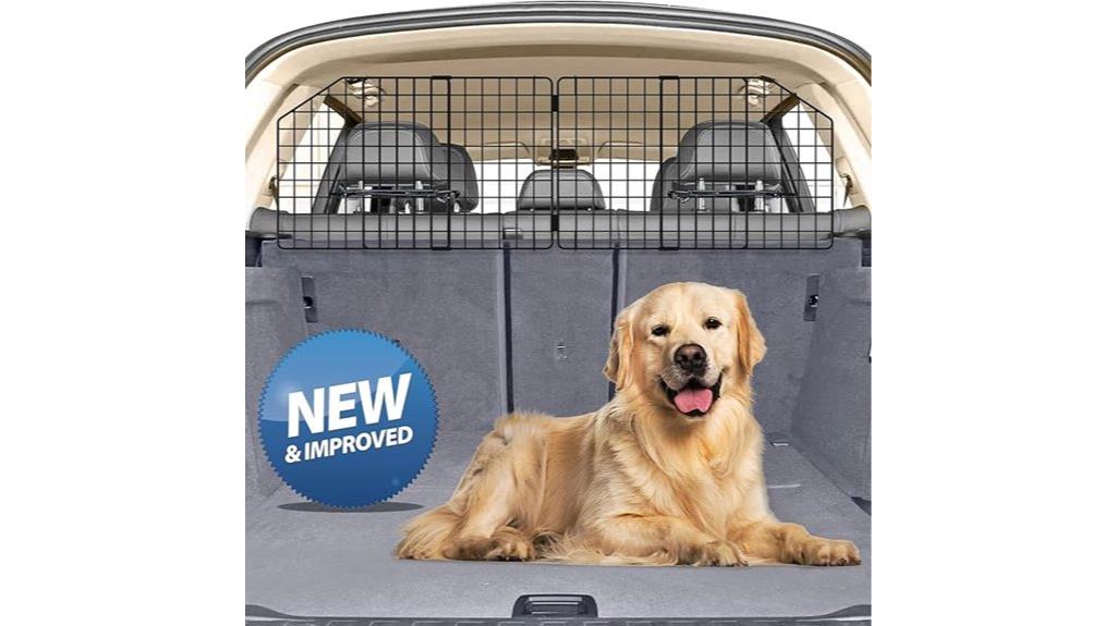 suv dog cargo barrier