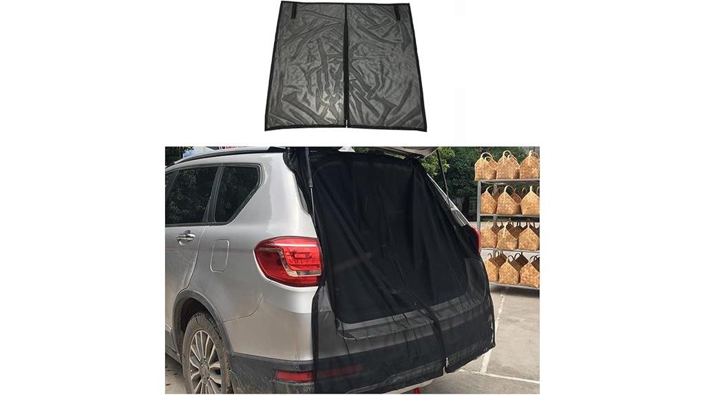 suv tailgate mosquito net