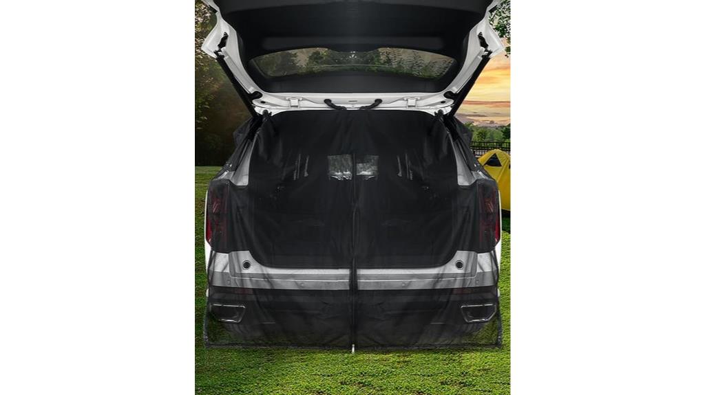 suv tailgate mosquito net