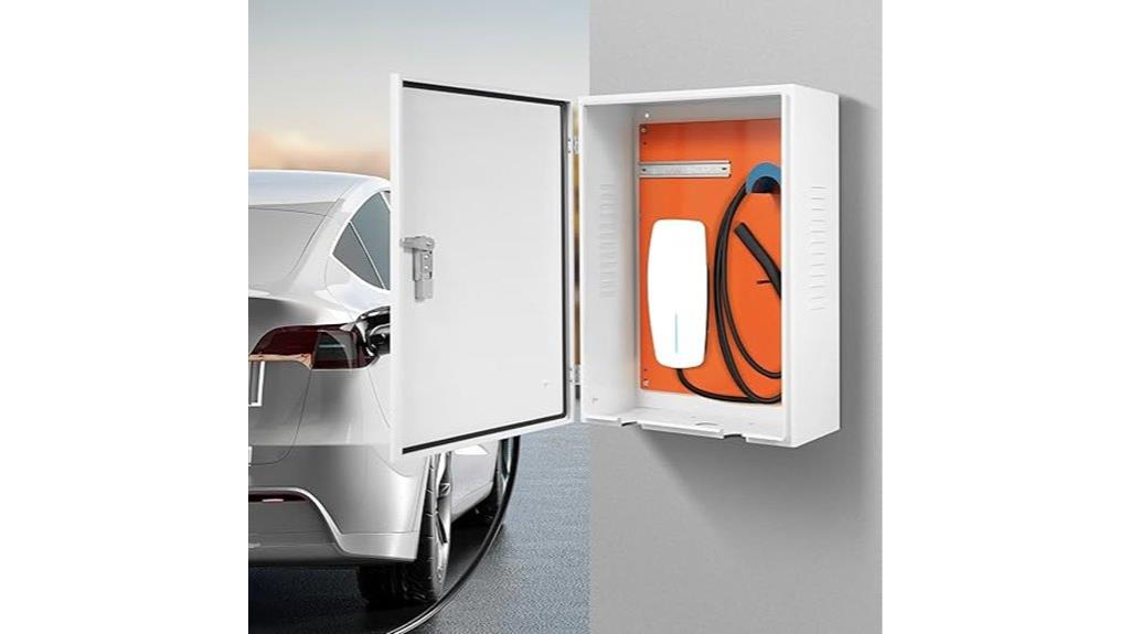 tesla charger station cover
