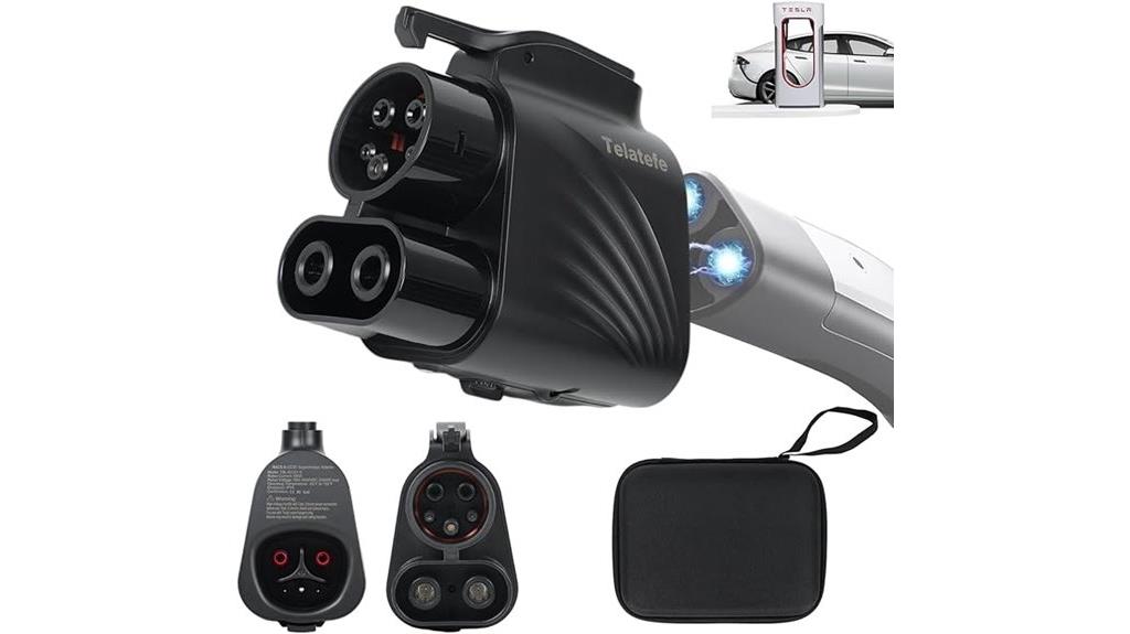 tesla supercharger adapter connection