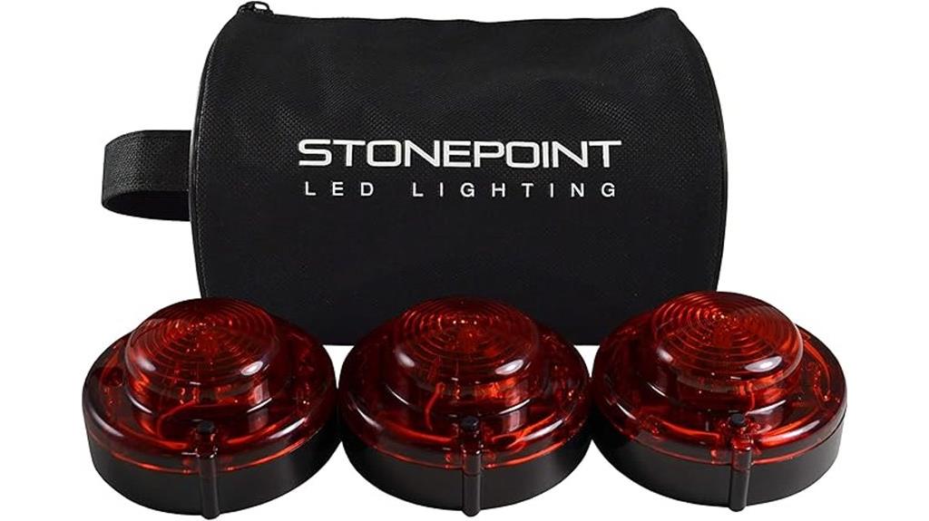three led flare set