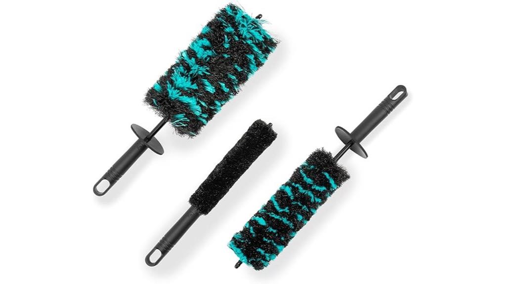 three size non scratch wheel brush