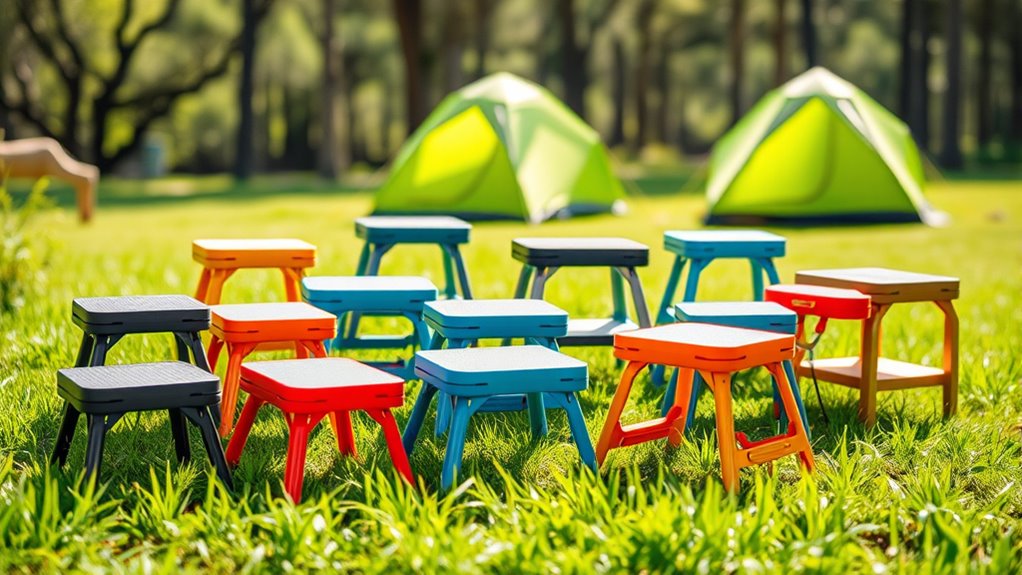 top camping step stools