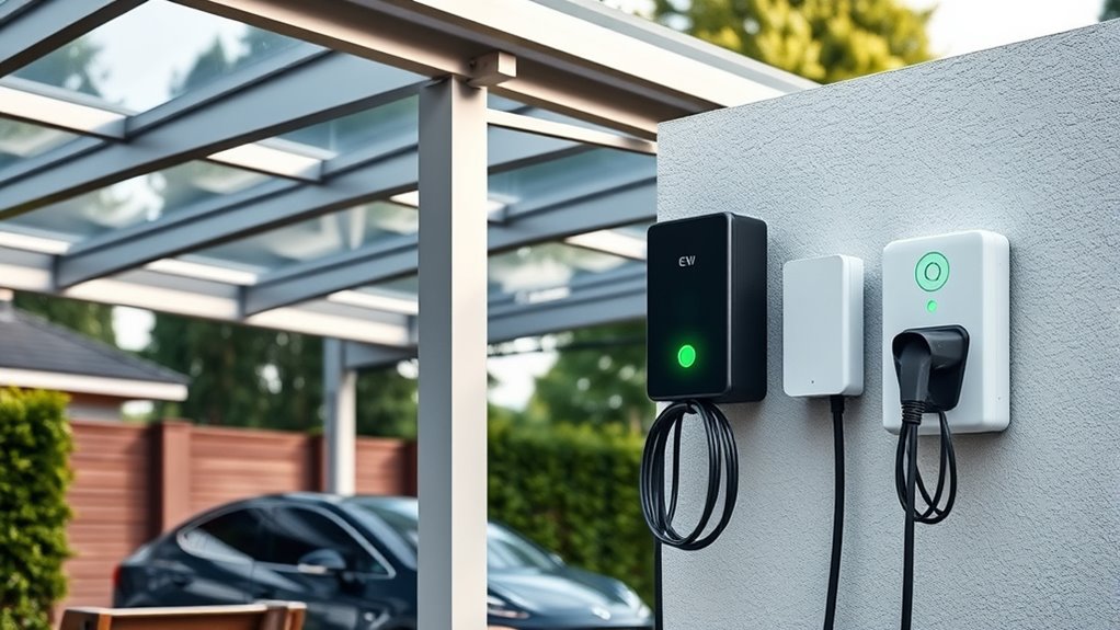 top carport ev charger kits