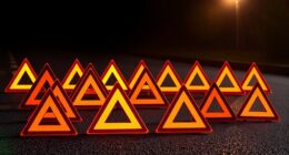 top dot approved safety triangles