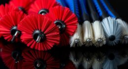 top flexible tire brushes