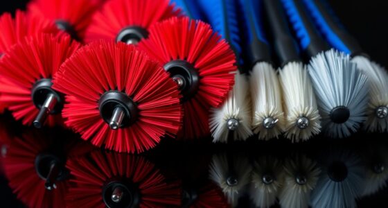 top flexible tire brushes
