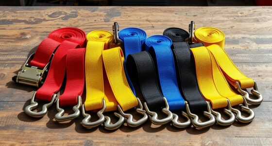 top heavy duty ratchet strap sets