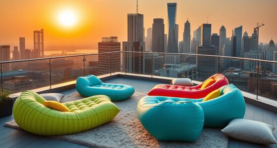 top inflatable roof loungers
