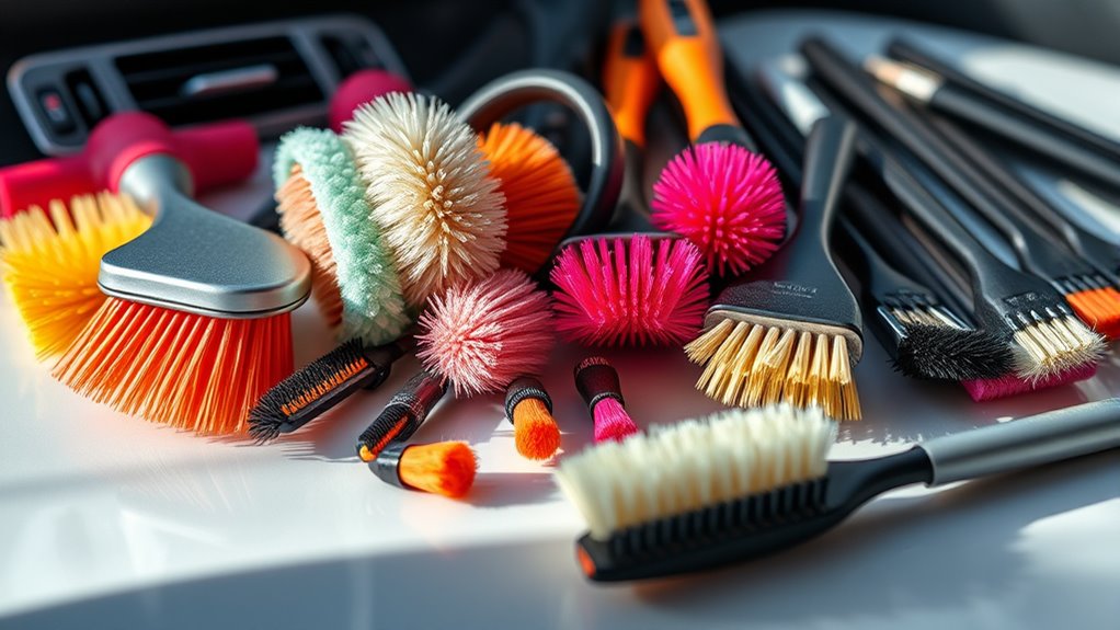 top interior detailing brushes
