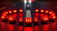 top magnetic led road flares