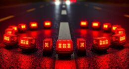 top magnetic led road flares