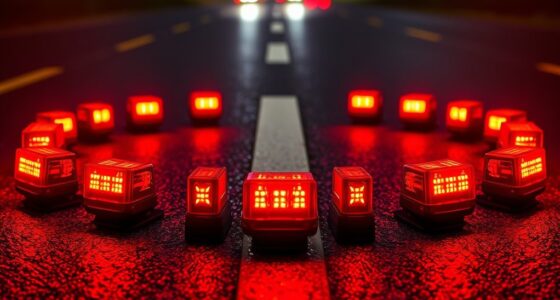 top magnetic led road flares