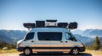 top modular van storage