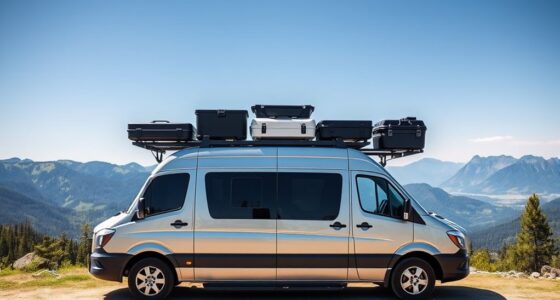 top modular van storage