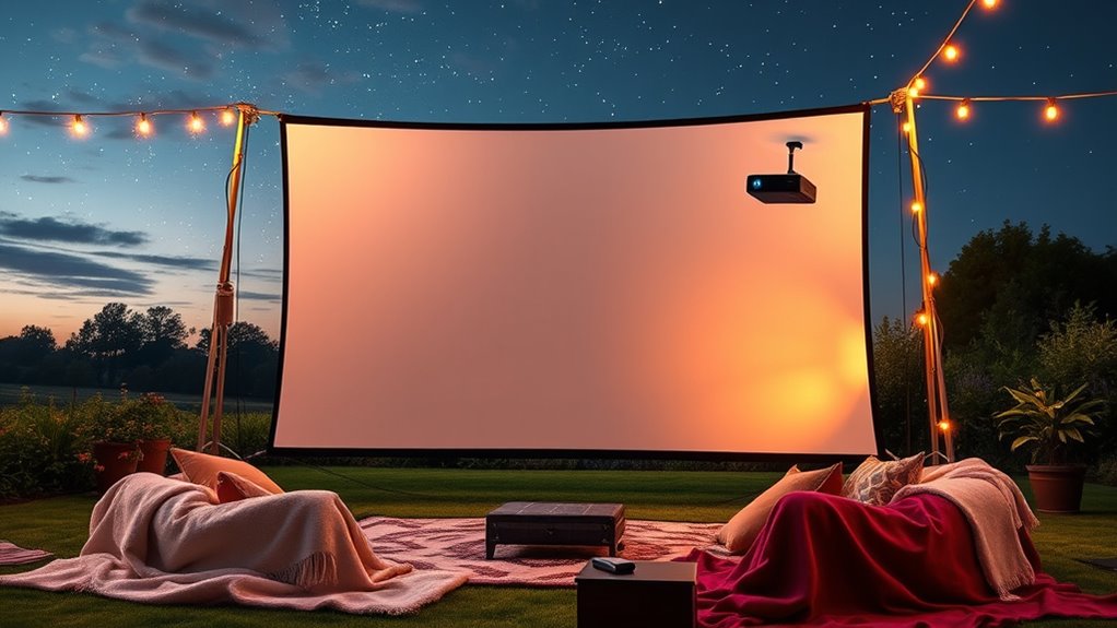 top outdoor portable screens