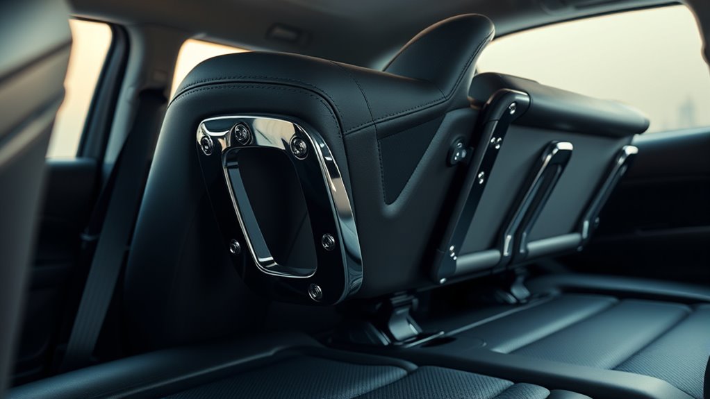 top rear seat hinge options