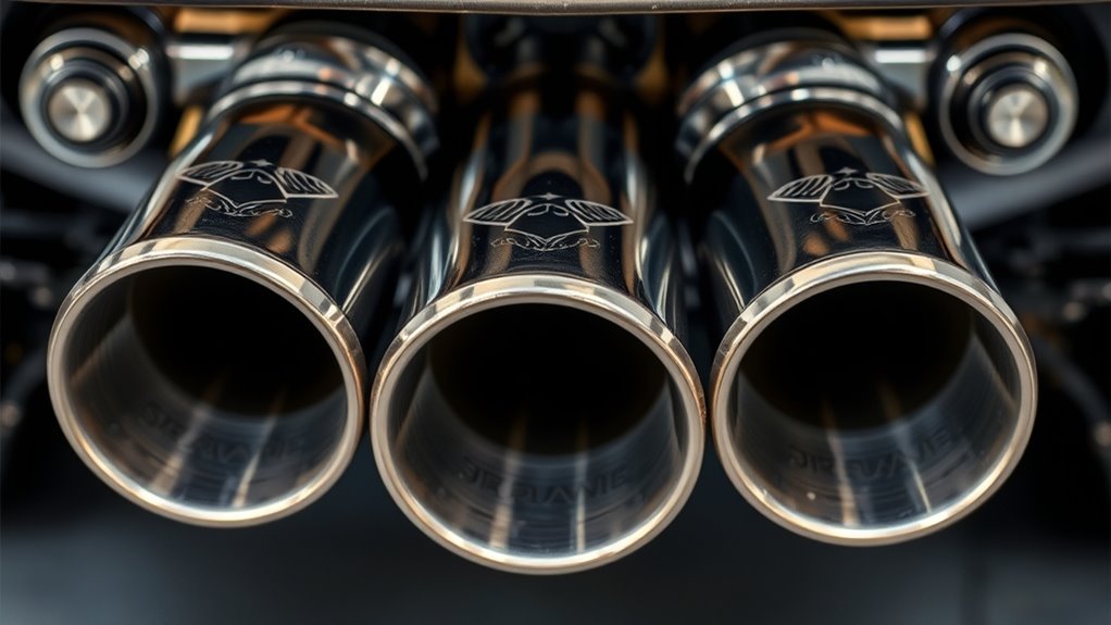 top retro exhaust tips