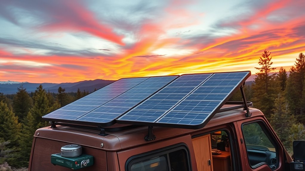 top vanlife portable solar panels