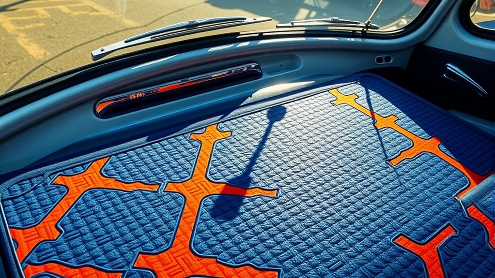 top vw bus dash mats