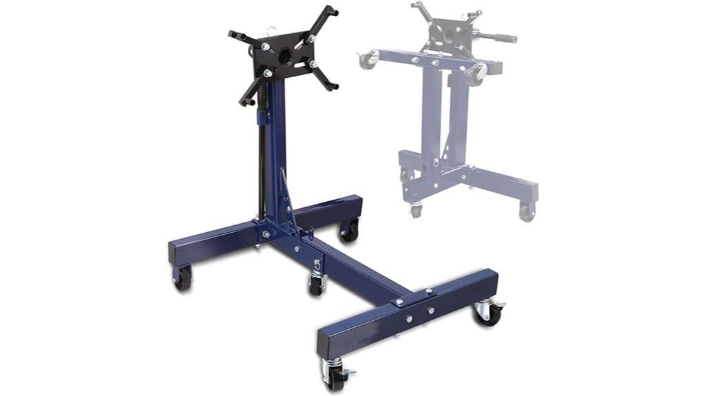 torin steel rotating stand
