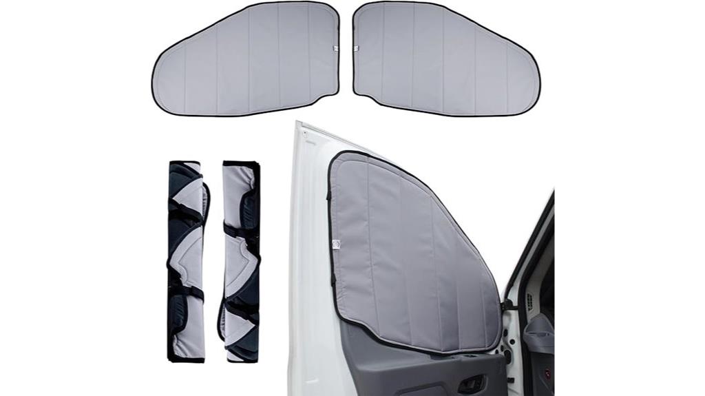 transit bubble window covers
