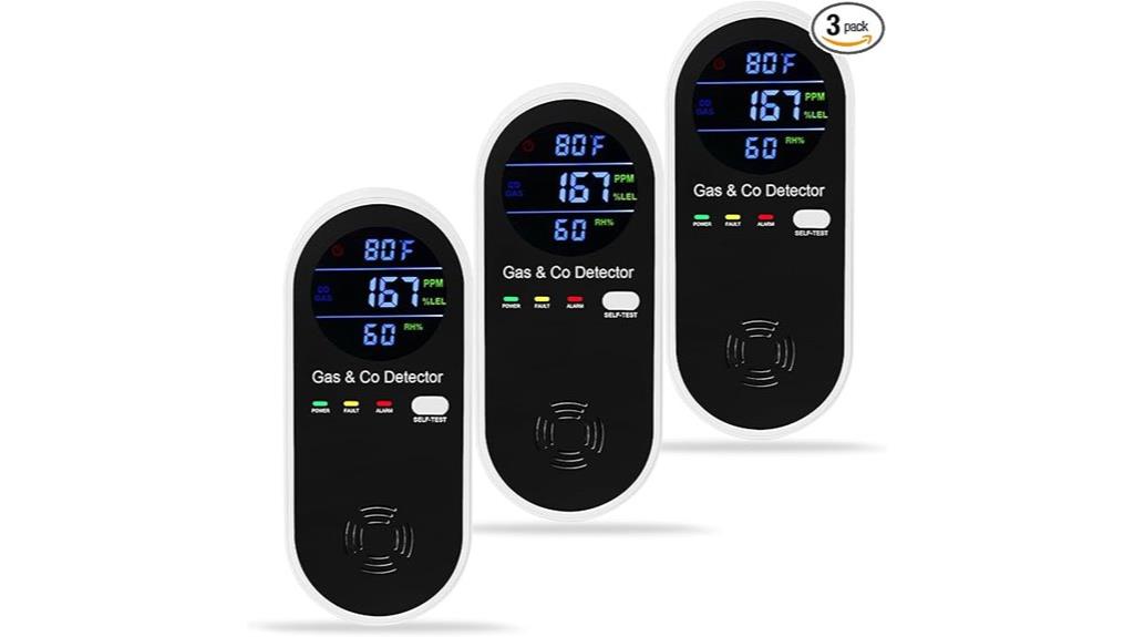 triple pack safety detectors