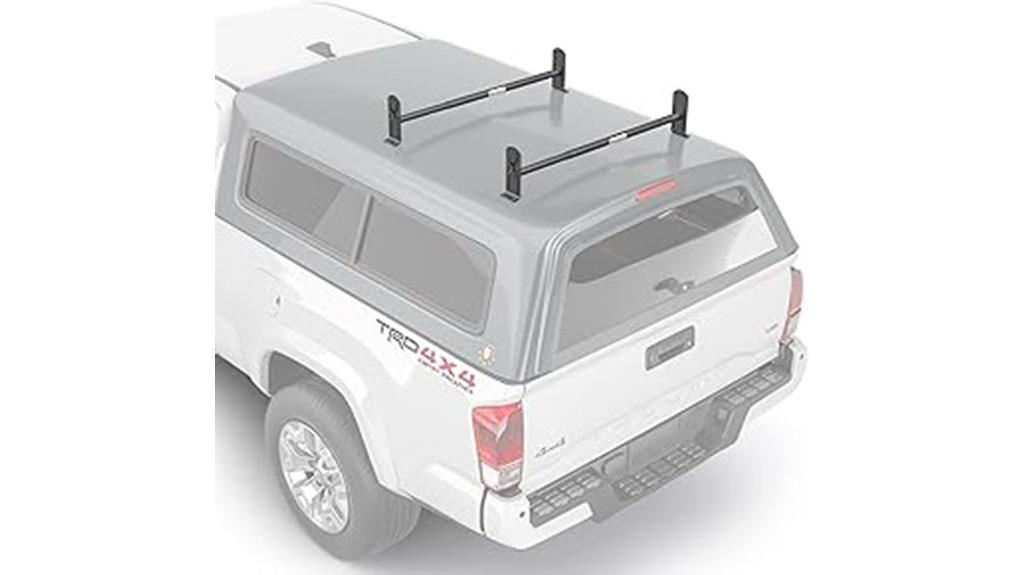 truck cap ladder rack