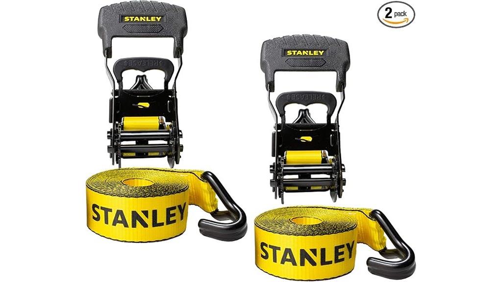 two pack ratchet straps