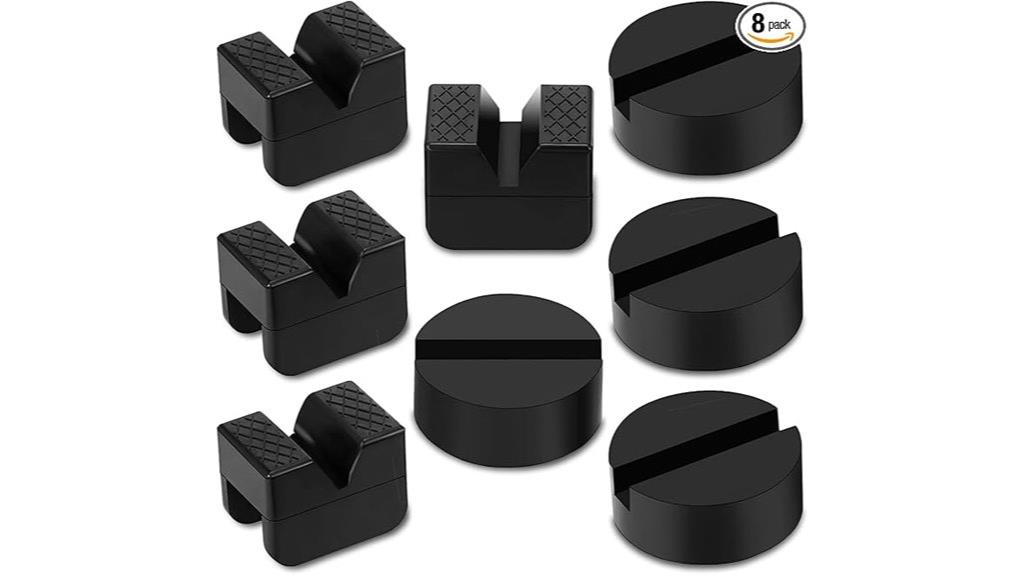 universal anti slip jack pads