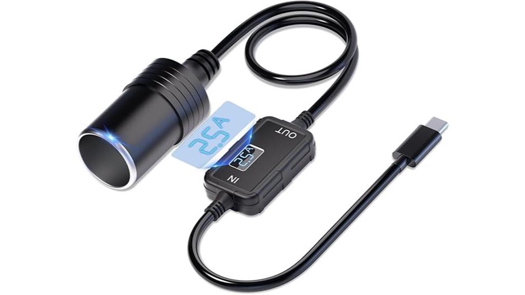 usb c to 12v converter