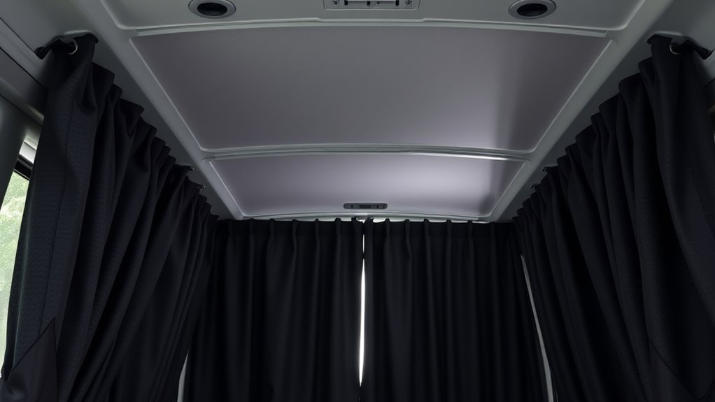 van blackout curtain considerations
