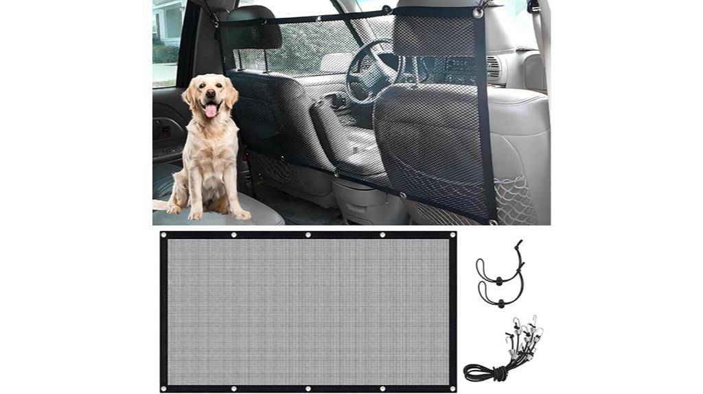 vehicle pet safety barrier