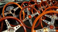 vintage wooden steering wheels