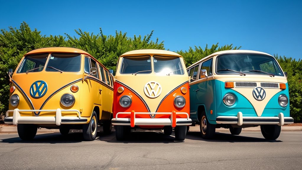 volkswagen bus generations overview